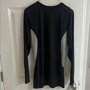 Russell Athletic Black and White Long Sleeve Shirt